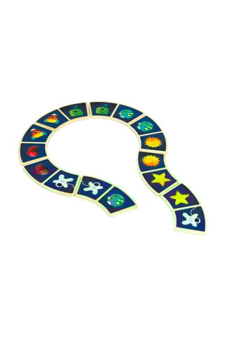 28 dominos en bois - Dès 2 ans