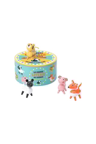 Grande loterie des animaux en bois - Dès 3 ans