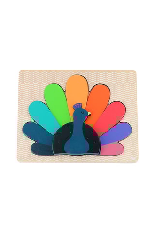 Puzzle d'encastrement en bois - Dès 1 an