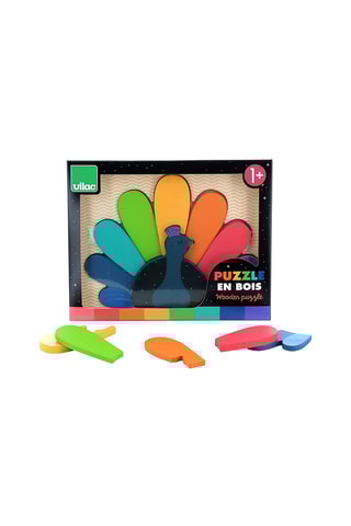 Puzzle d'encastrement en bois - Dès 1 an