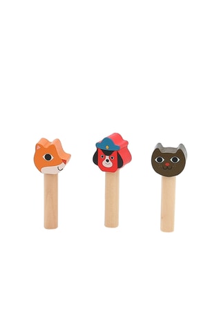 Pop-up autobus en bois - Dès 18 mois