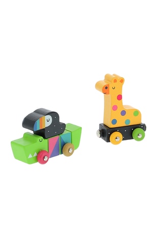 Train à empiler en bois - Dès 18 mois