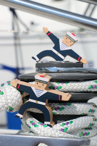 Jeu d'équilibre en bois - 12 pièces - Dès 3 ans