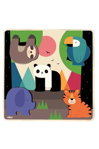 Puzzle sonore en bois - 5 pièces - Dès 18 mois