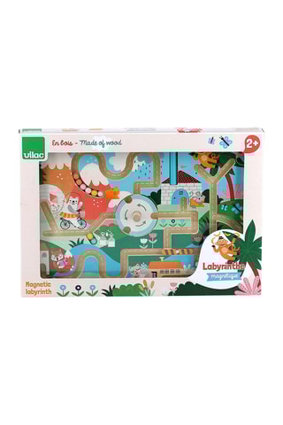 Labyrinthe magnétique en bois - Dès 2 ans