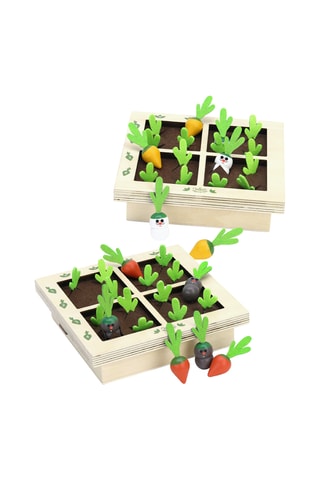 La bataille du potager Jour de récolte en bois - 32 pièces - Dès 4 ans