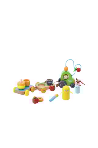 Tracteur multi-activités en bois - Dès 18 mois