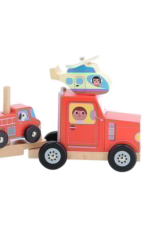 Jeu d'empilage en bois - Dès 2 ans