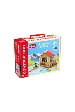 Jeu de construction en bois - 90 pièces - Dès 3 ans