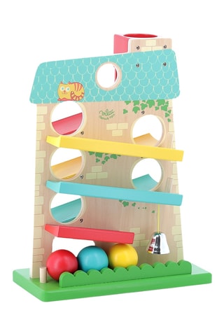 Maison des boules en bois - Dès 1 an