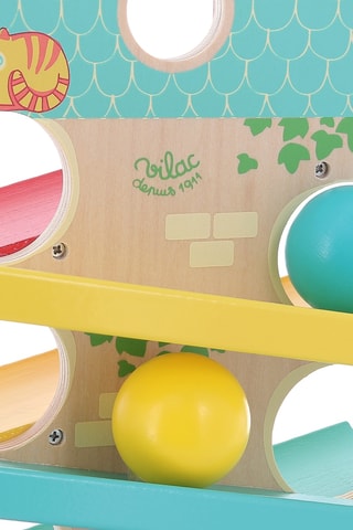 Maison des boules en bois - Dès 1 an
