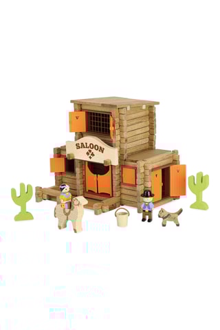 Jeu de construction en bois - 170 pièces - Dès 5 ans