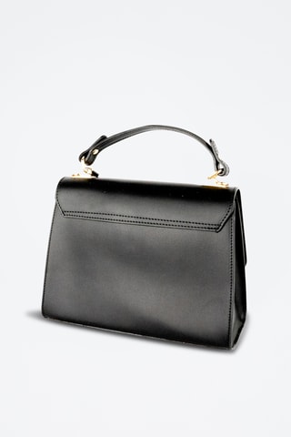 Bolso de piel Alysse - Negro