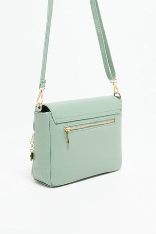 Leren Schoudertas Marion - Groen