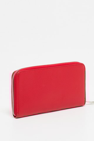 Leren Portefeuille Mony - Rood