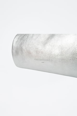 Leren Schoudertas Mei - Zilverkleurig