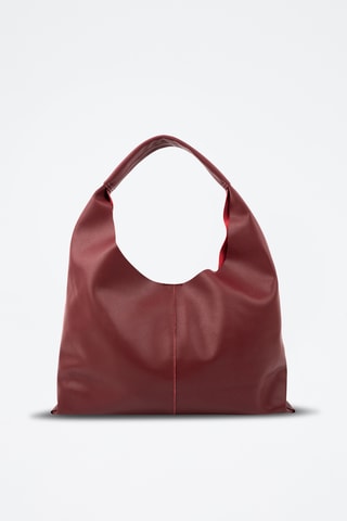 Leren Trendy Handtas Azza - Bordeauxrood