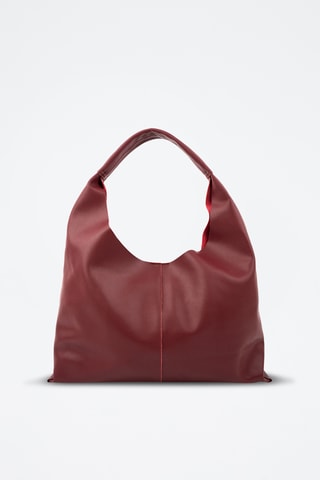 Leren Trendy Handtas Azza - Bordeauxrood