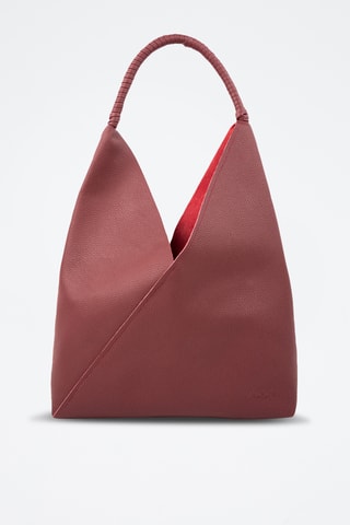 Leren Handtas Celia - Bordeauxrood