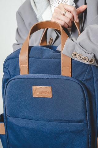 Rugtas Juna - Marineblauw