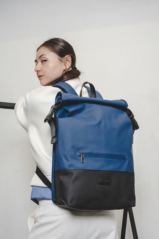 Rugtas Kayla - Marineblauw