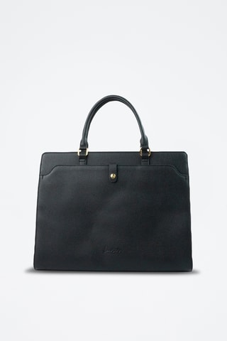 Leren Handtas Nya - Zwart