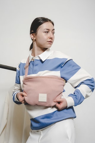 Velours Heuptas Cyra  - Roze