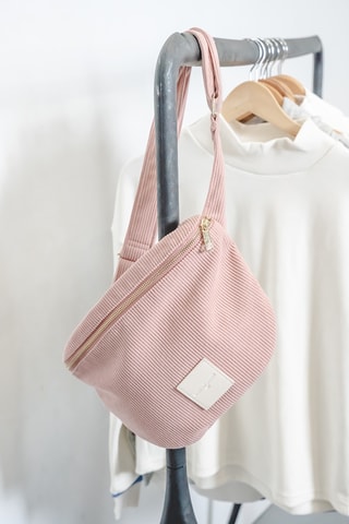 Velours Heuptas Cyra  - Roze