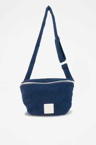 Velours Heuptas Cyra  - Marineblauw