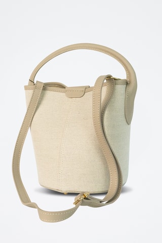 Leren Buideltas Lana - Taupe