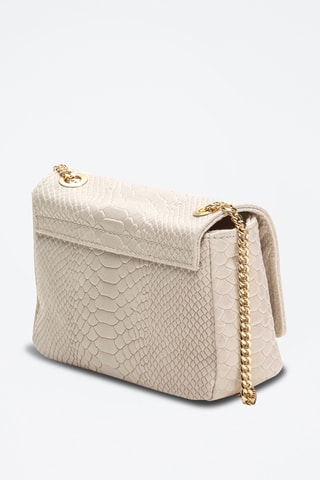 Leren Schoudertas Hera - Nude