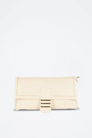 Leren Schoudertas Lipa - Beige