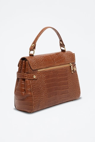 Leren Handtas Swan - Camel