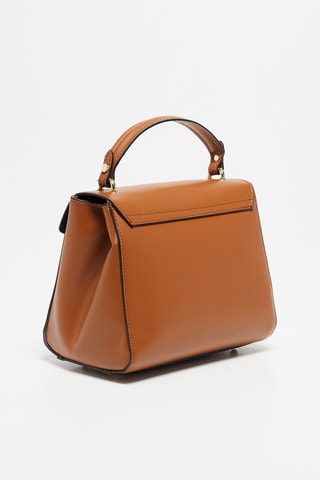 Leren Handtas Tia - Camel