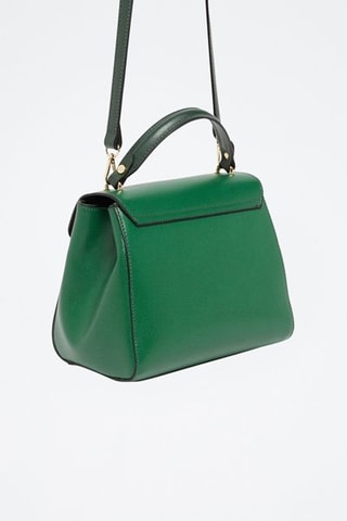 Leren Handtas Tia - Groen