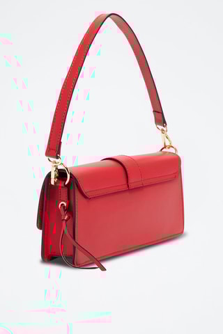 Leren Schoudertas Hazel - Rood