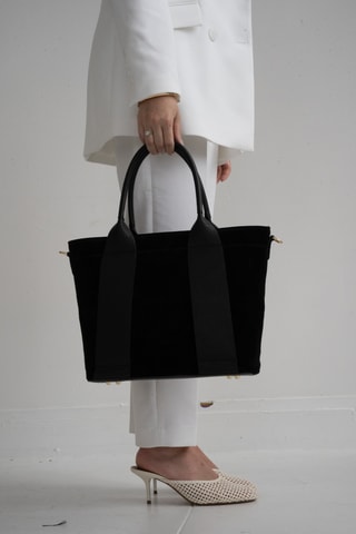 Leren Handtas Eris - Zwart