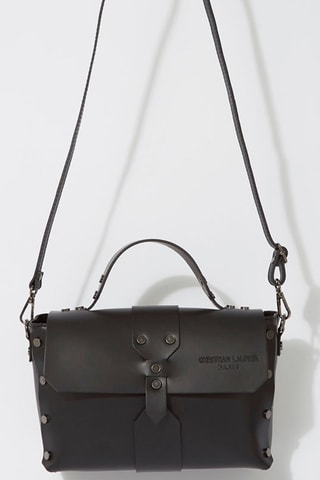 Leren Handtas Paty - Zwart