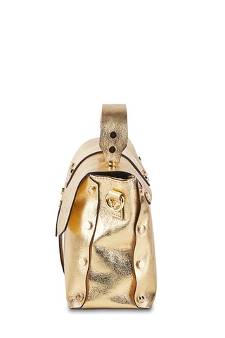 Leren Handtas Paty - Goudkleurig