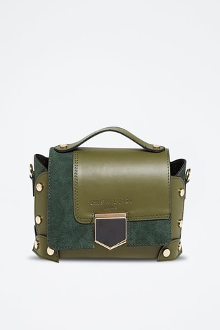 Leren Schoudertas Nan - Groen