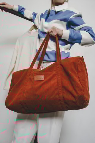 Leren Trendy Handtas Halo - Rood