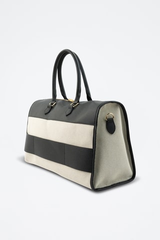 Leren Reistas Jay 45 cm - Zwart