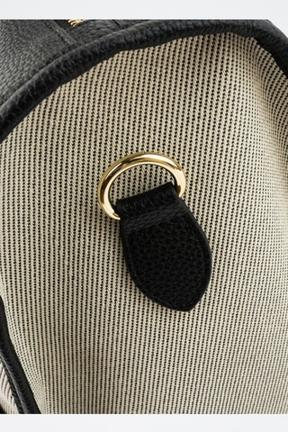 Leren Reistas Jay 45 cm - Zwart