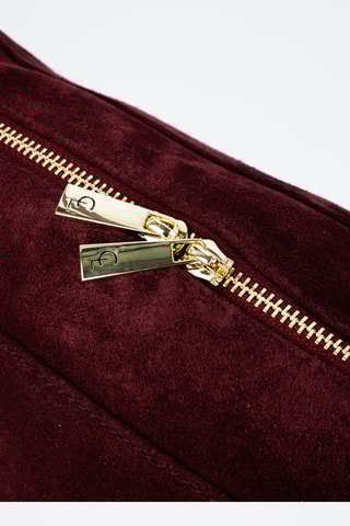 Leren Schoudertas Yra  - Bordeauxrood