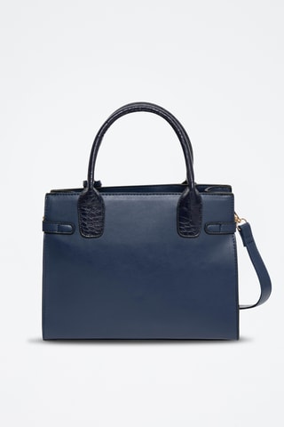 Handtas Voyelle - Zwart - Marineblauw