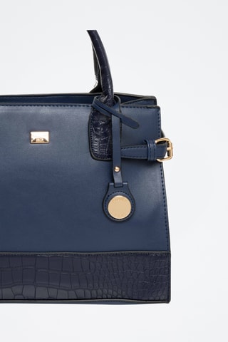 Handtas Voyelle - Zwart - Marineblauw