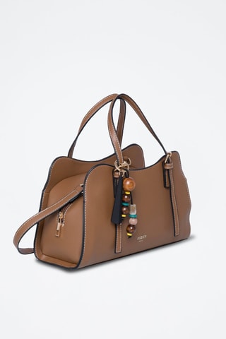 Handtas Manhattan - Zwart - Bruin en zwart