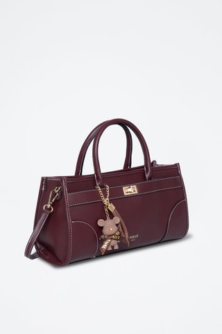 Handtas Exclusif - Zwart - Paars