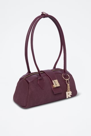 Handtas Sixties - Donkerrood