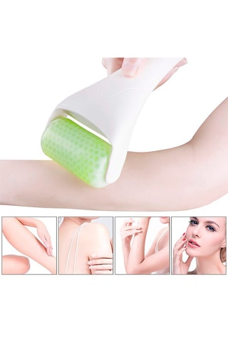 Rouleau à glace facial - Vert